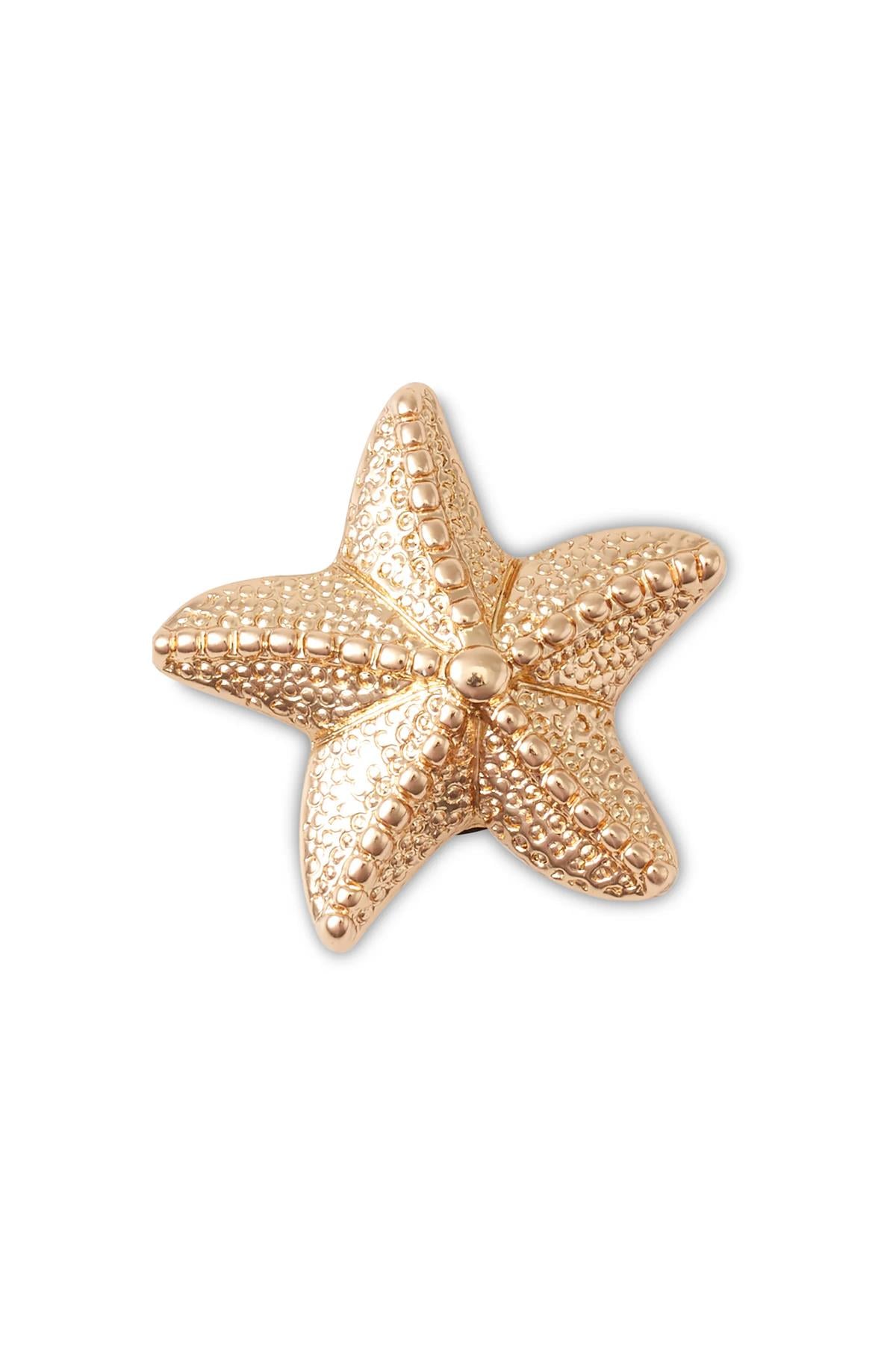 Jibbitz Gold Star Fish Unisex Charm 10011621-1