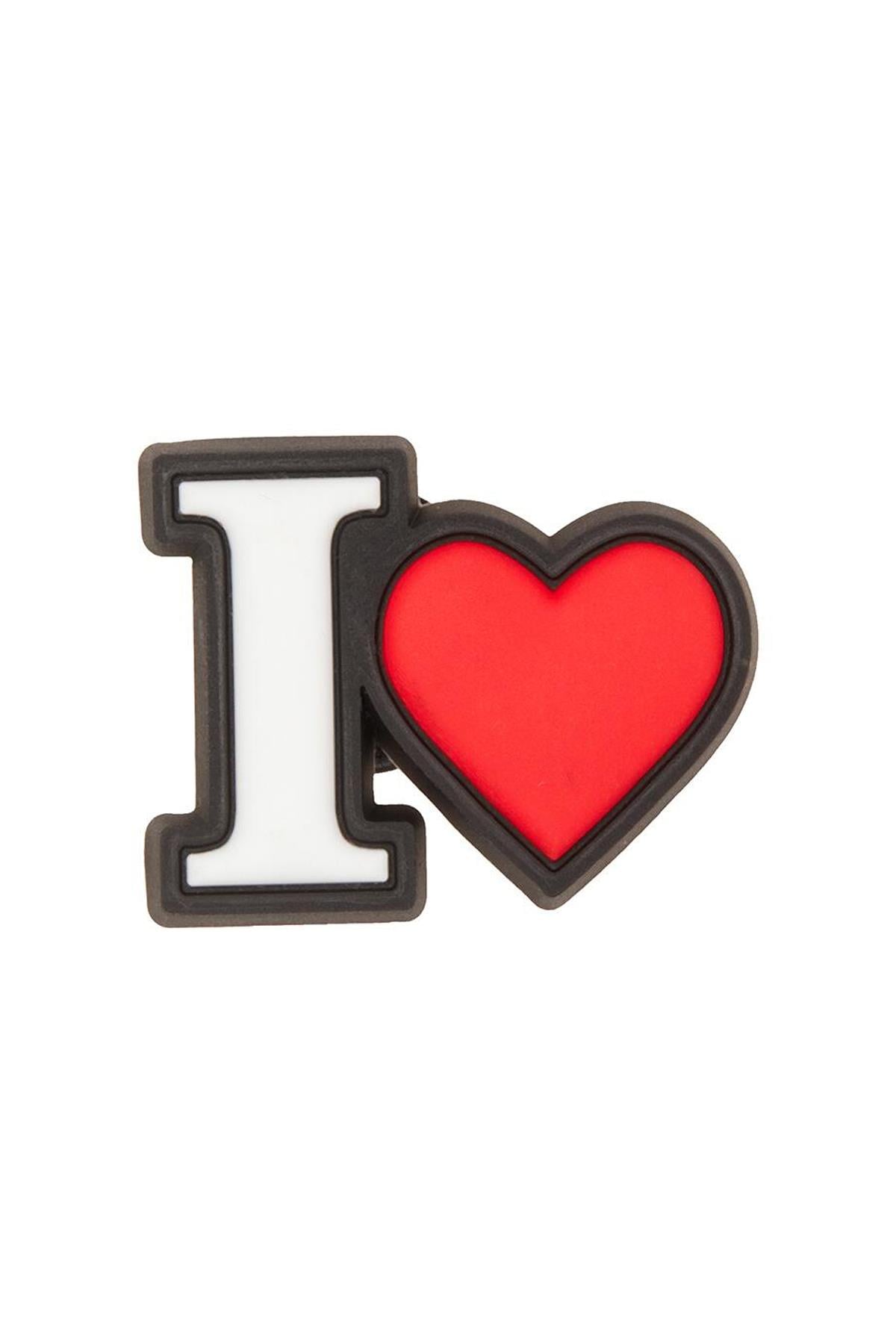Jibbitz I Heart Unisex Charm 10007134-1