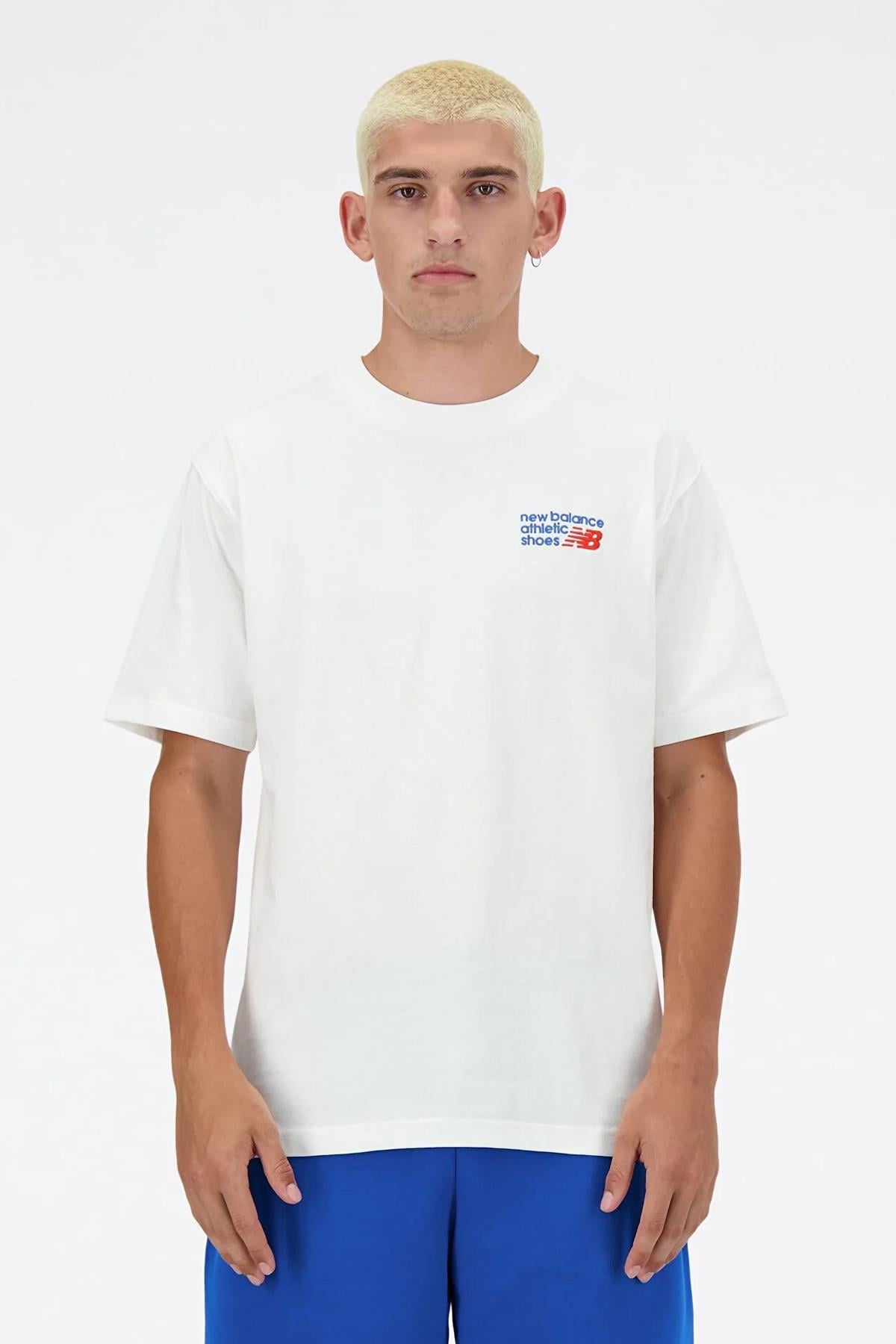 New Balance Erkek Tişört Mnt3434-Sst
