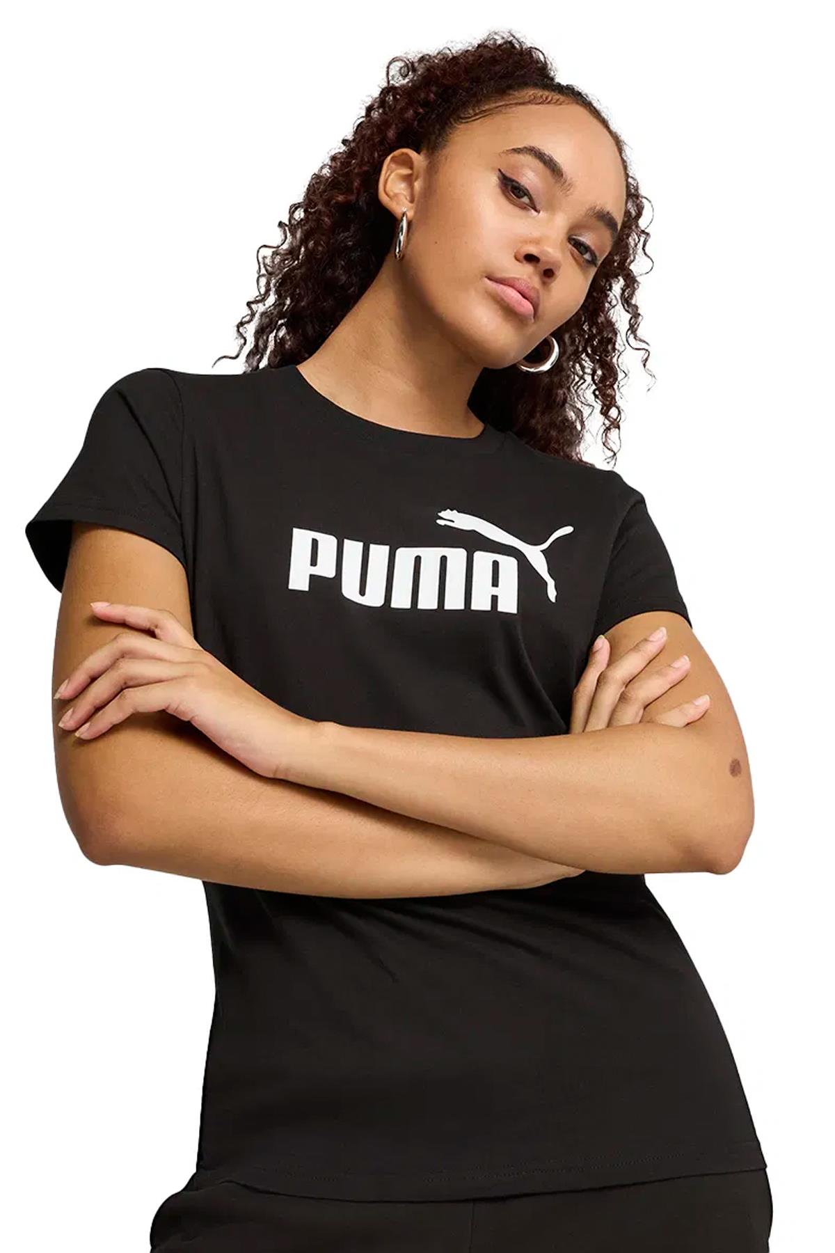 Puma Ess No. 1 Logo Kadın Tişört 68237001