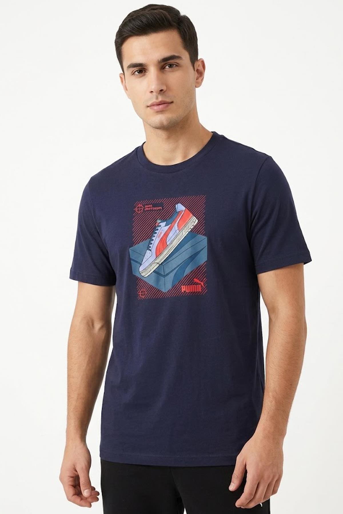 Puma Graphic Erkek Tişört 69177716