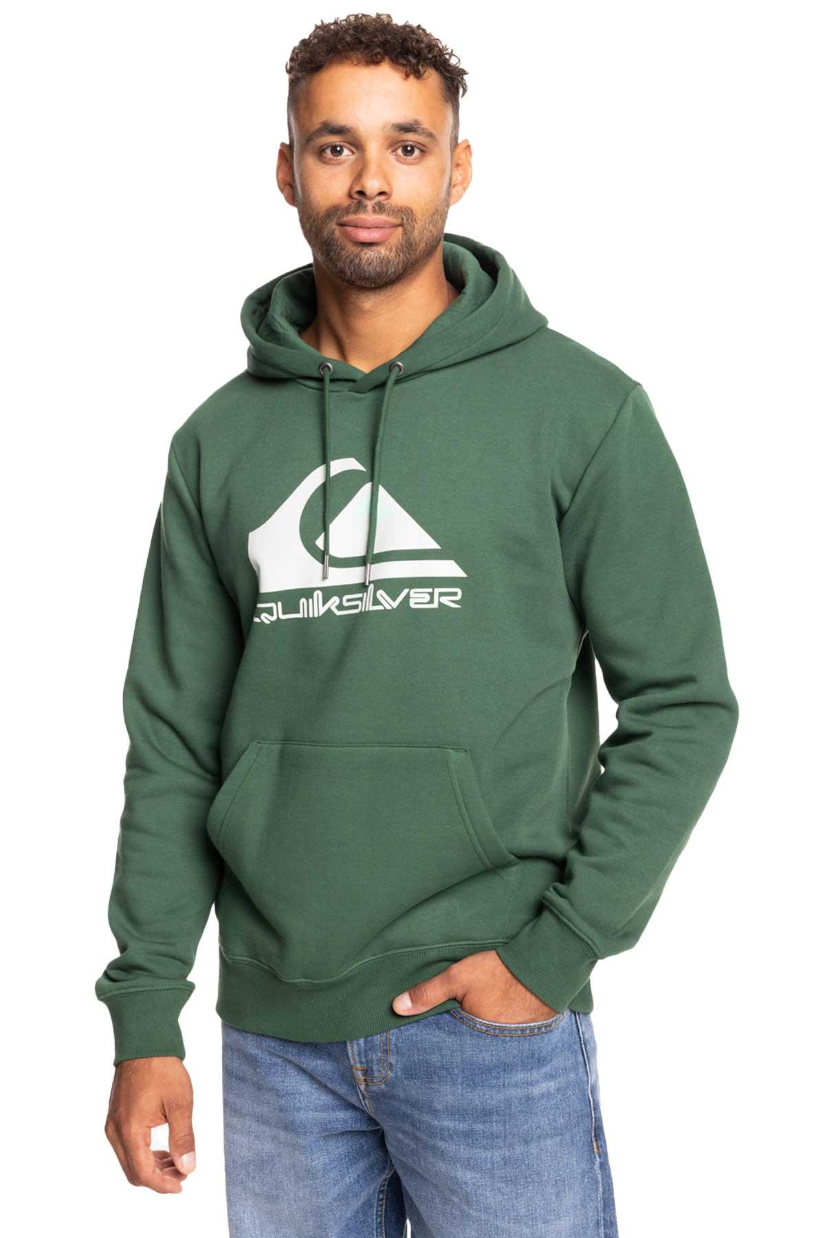 Quiksilver Big Logo Hood Erkek Sweatshirt EQYFT04450-GSG0