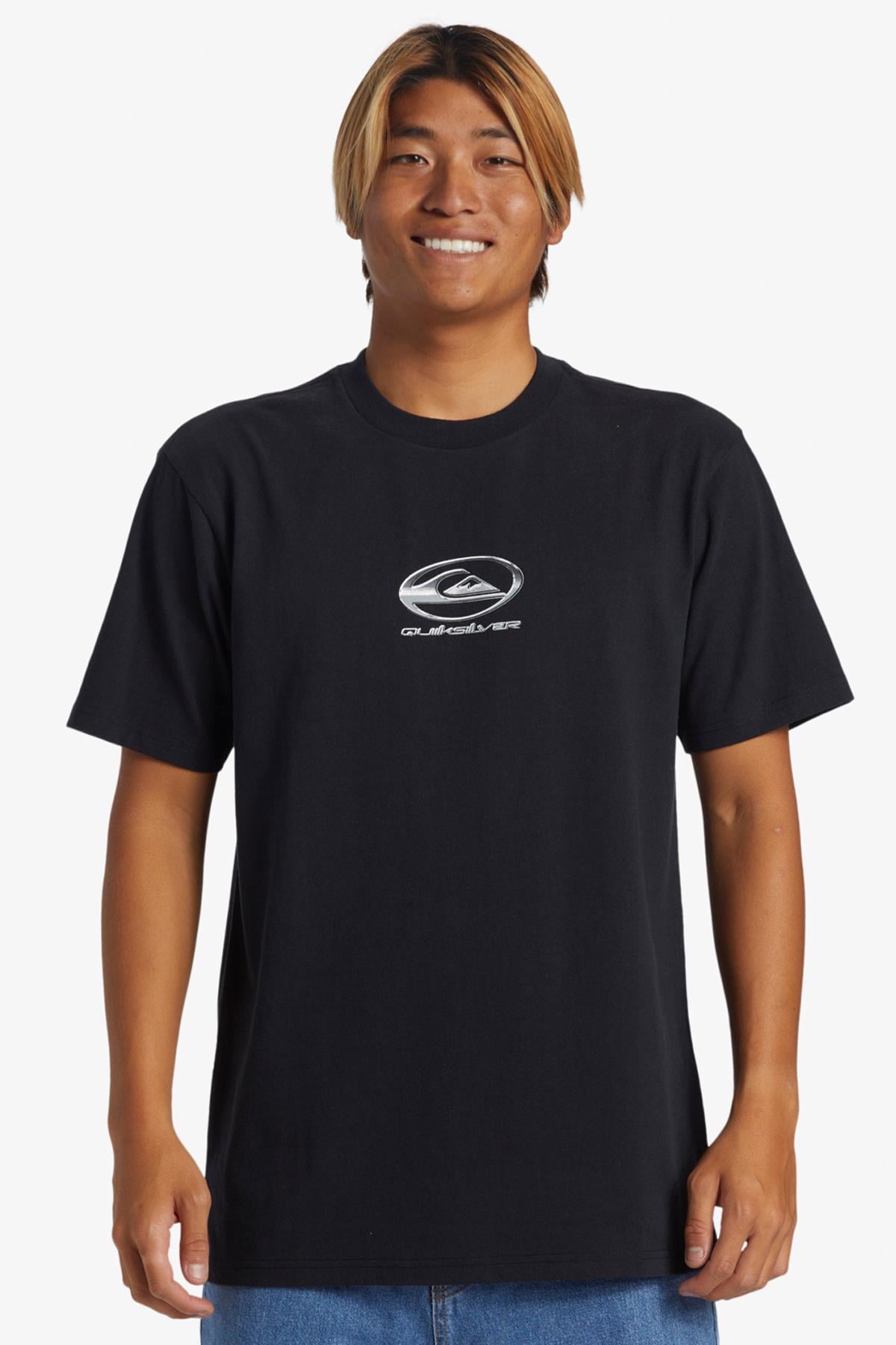 Quiksilver Chrome Logo Erkek Tişört AQYZT09545-10010