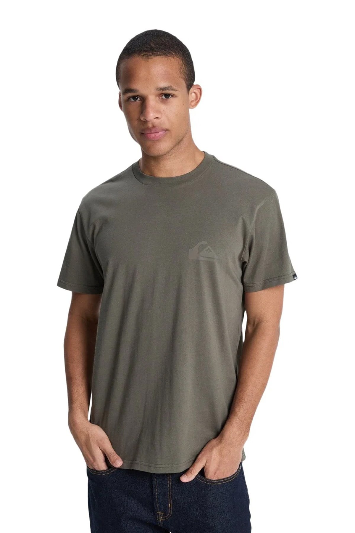 Quiksilver Ev Mini Logo Erkek Tişört EQYZT08181-6490