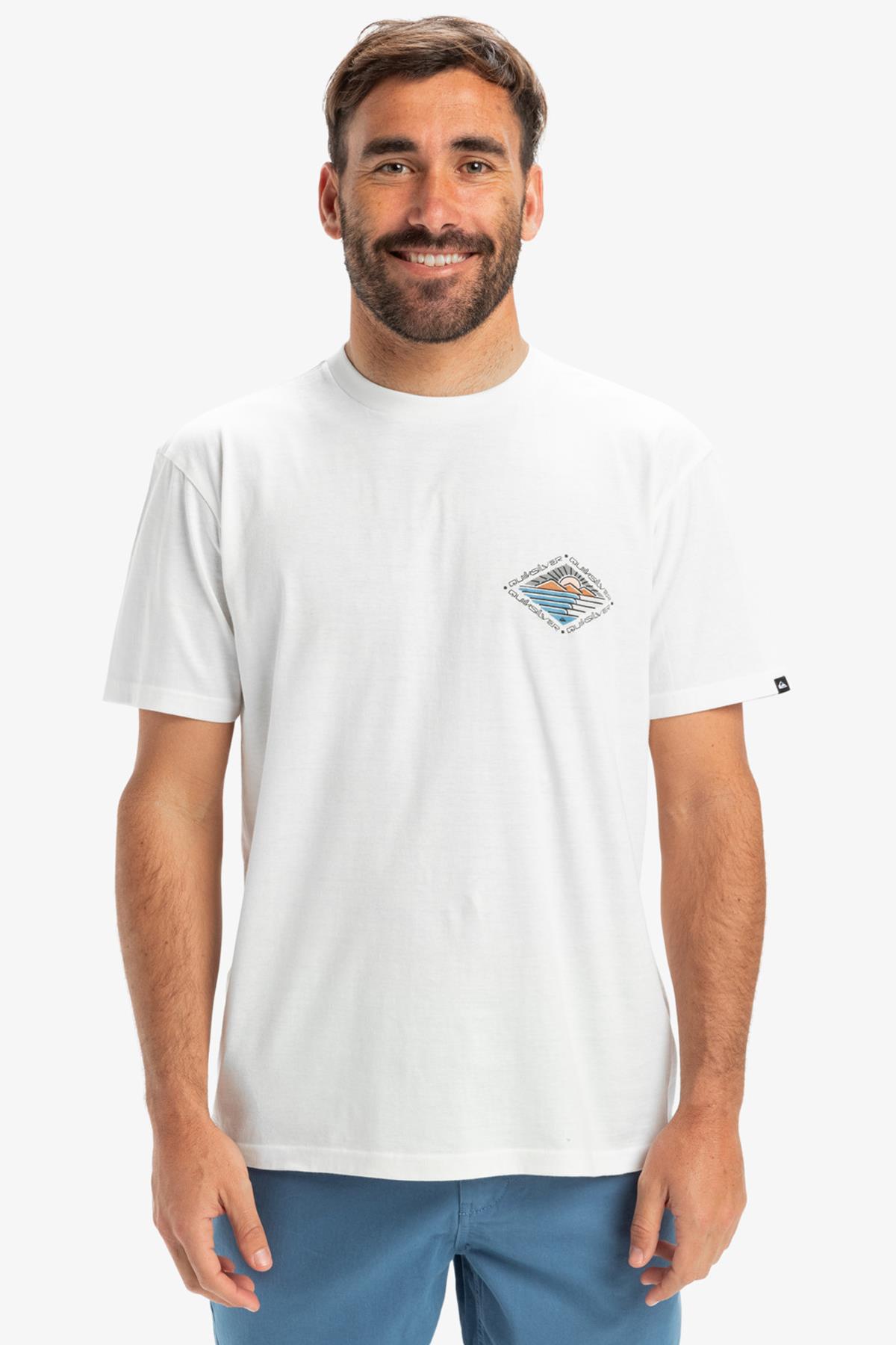 Quiksilver Evo Future islands Erkek Tişört
