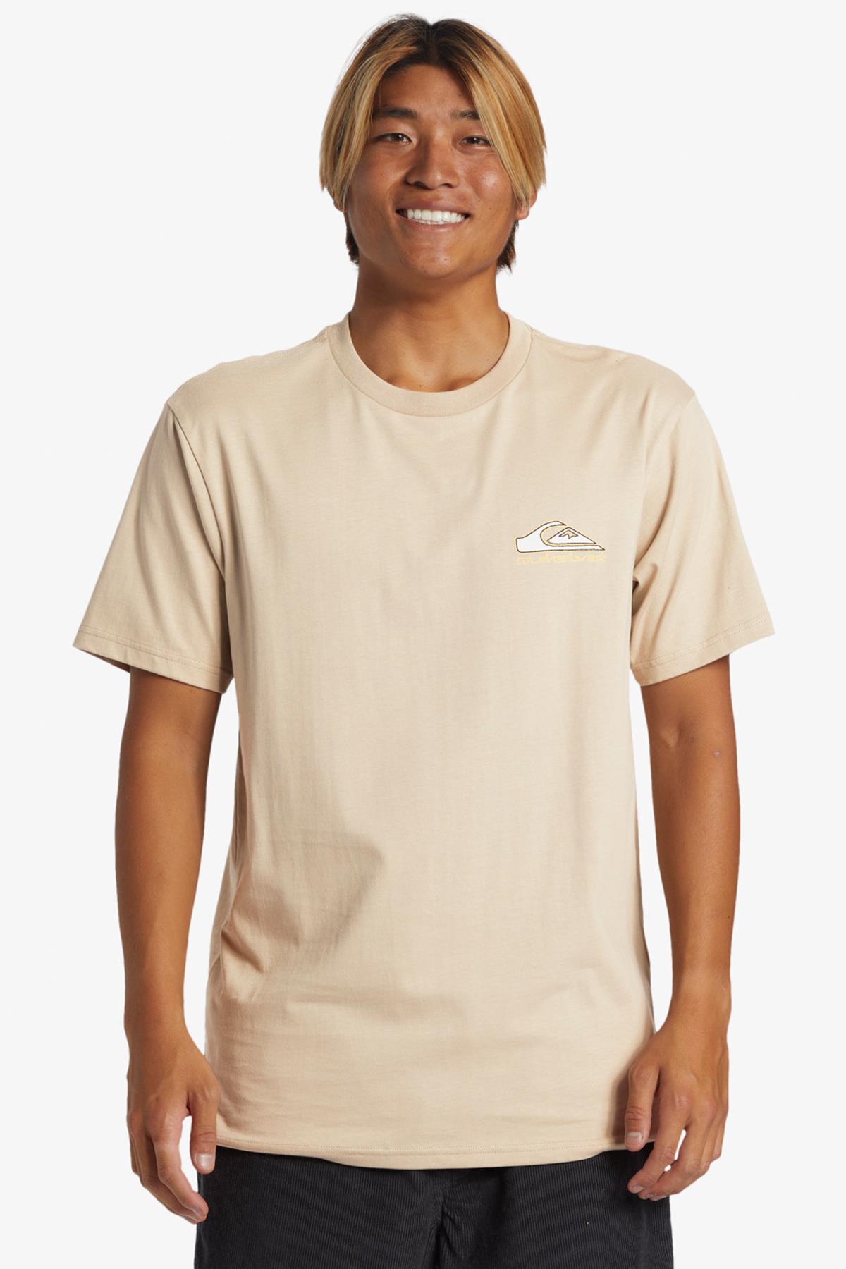 Quiksilver Step Up Mor Erkek Tişört AQYZT09563-THZ0