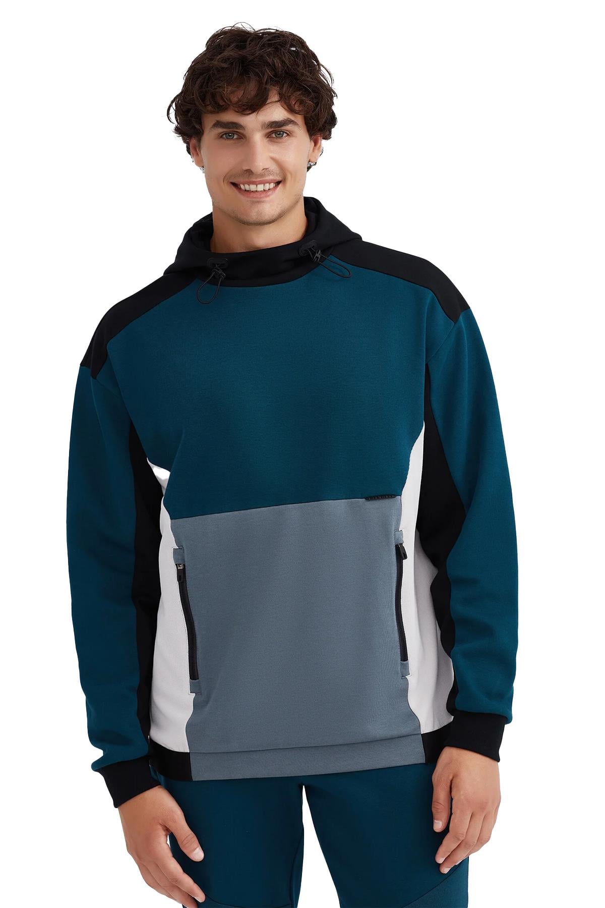 Skechers 2XI-Lock Hoodie Erkek Sweatshirt S232193-405
