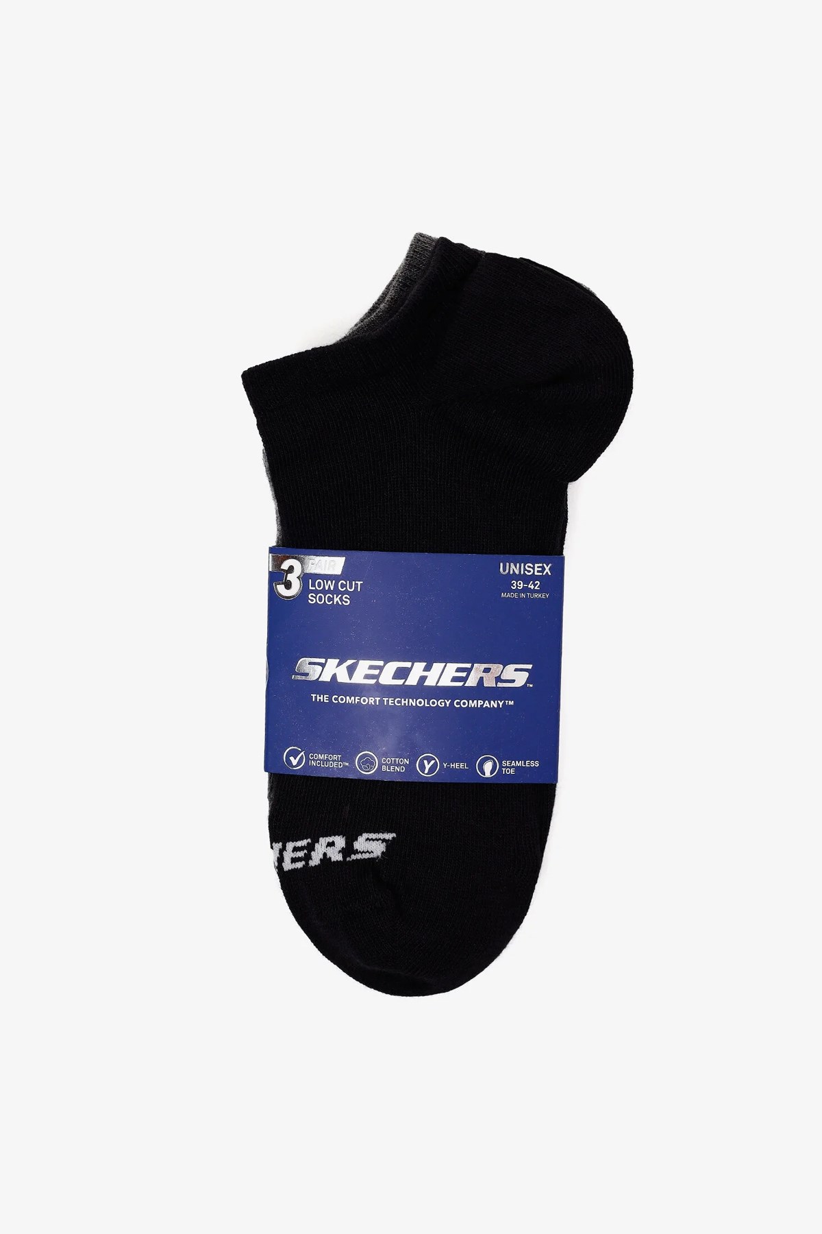 Skechers 3'lü Bilekli Unisex Çorap S2520315-3700