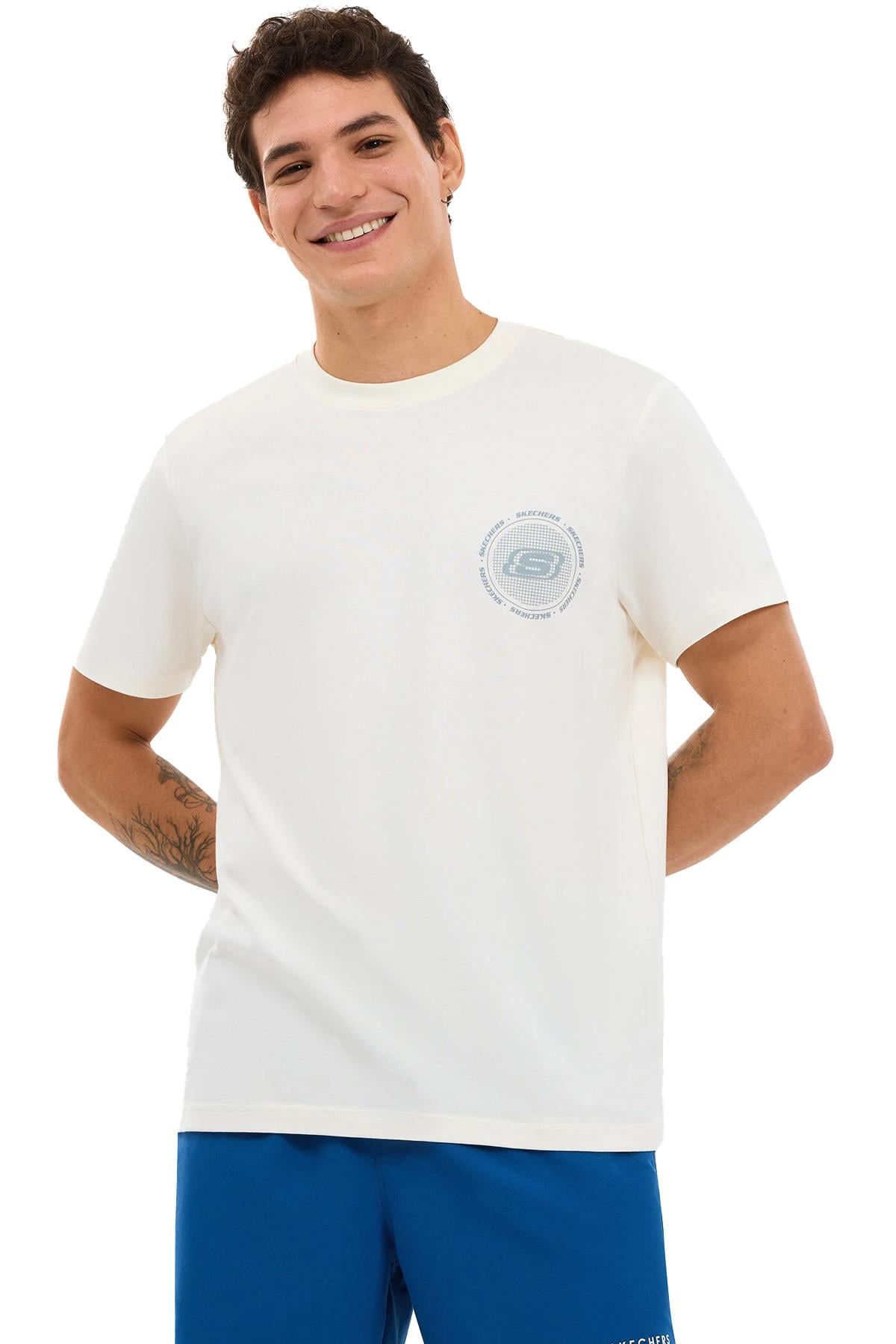 Skechers Regular Fit Erkek Tişört S2610119-3855