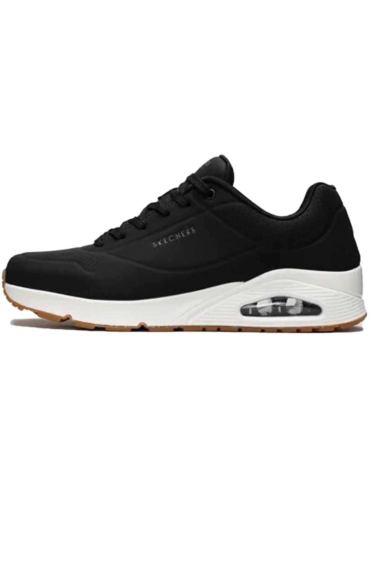 Skechers Uno Erkek Yürüyüş Ayakkabı 52458 BLK