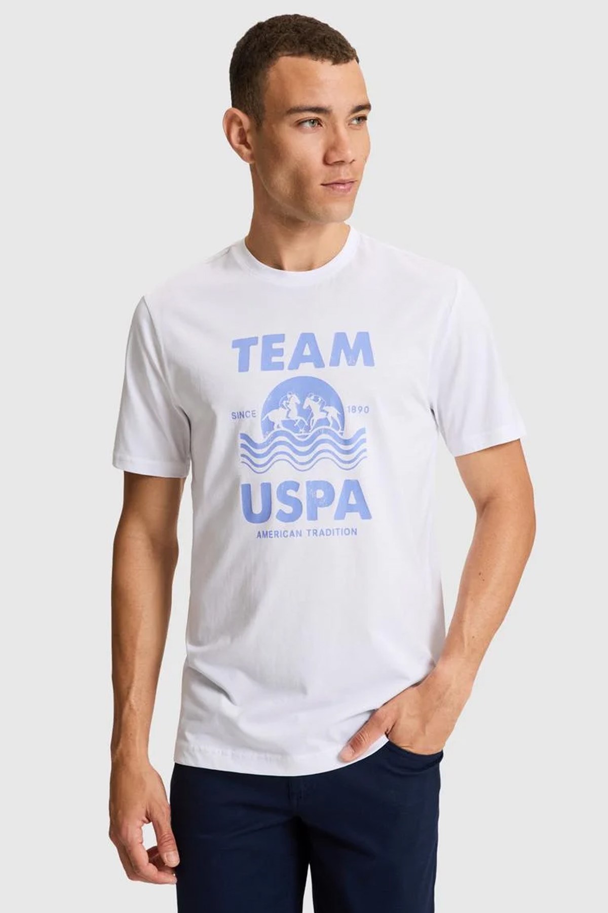 U.S. Polo Assn. Erkek Tişört 50322498-VR013