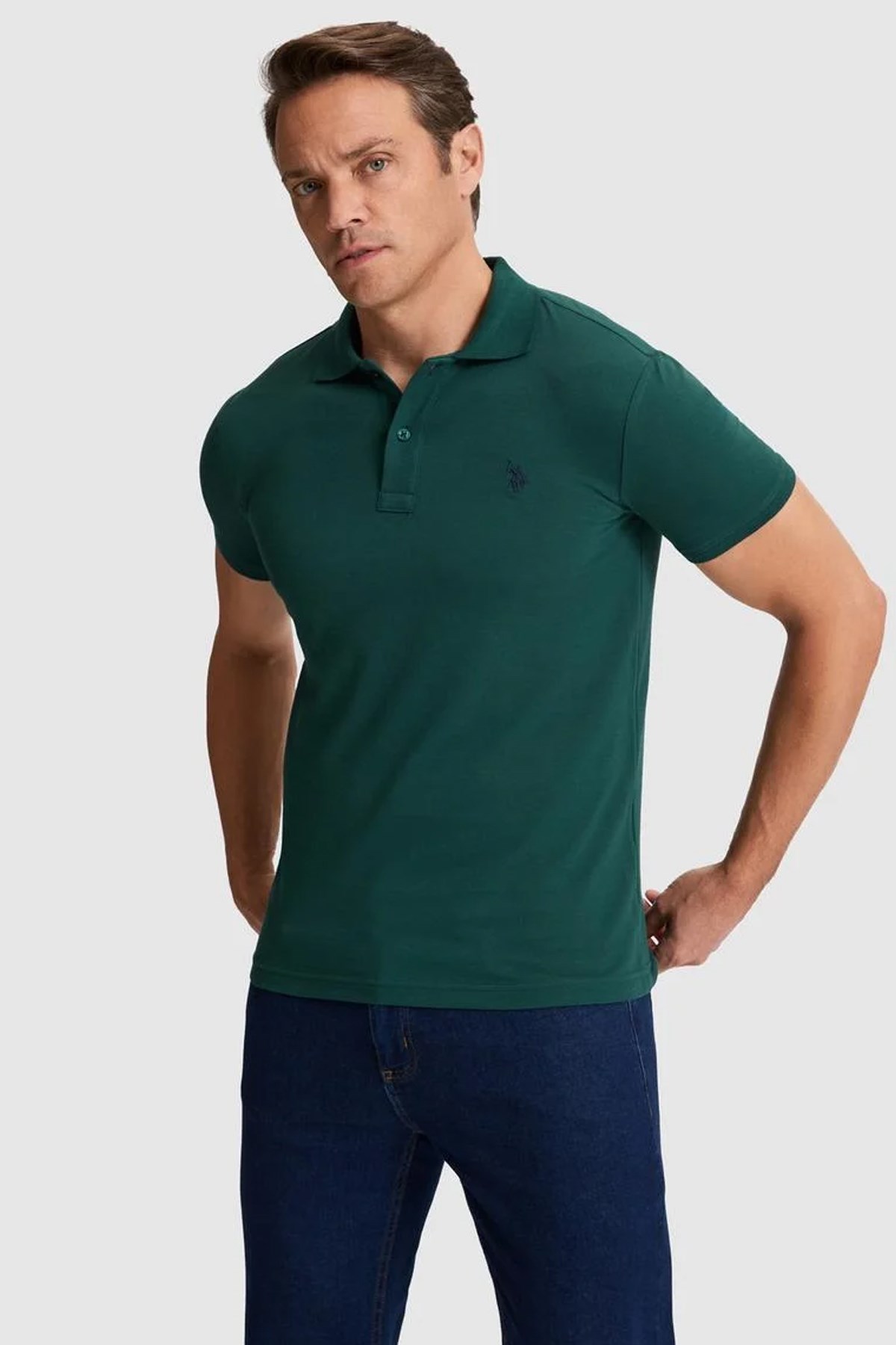 U.S. Polo Assn. Erkek Tişört 50322347-VR079