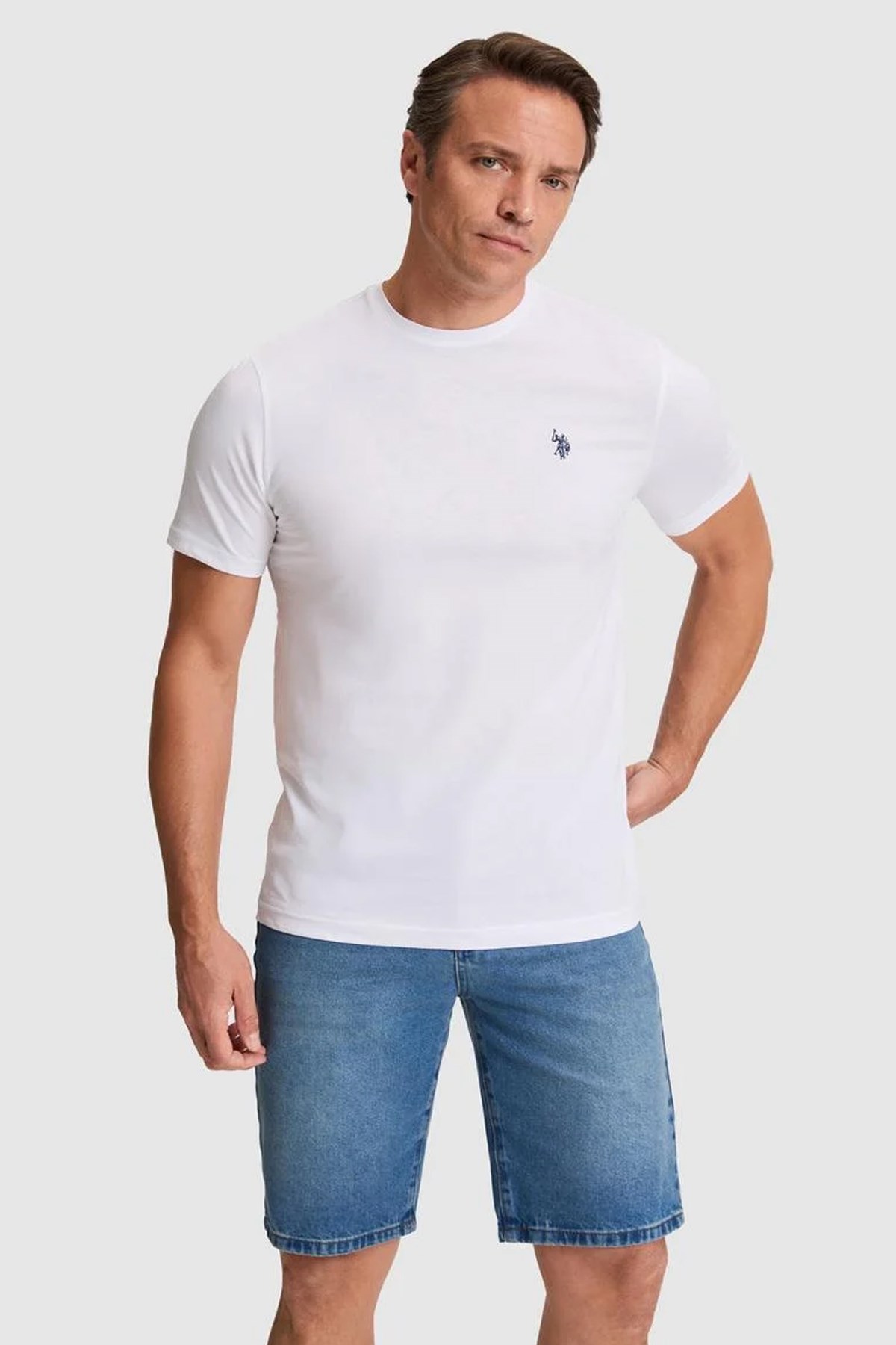 U.S. Polo Assn. Erkek Tişört 50322518-VR013