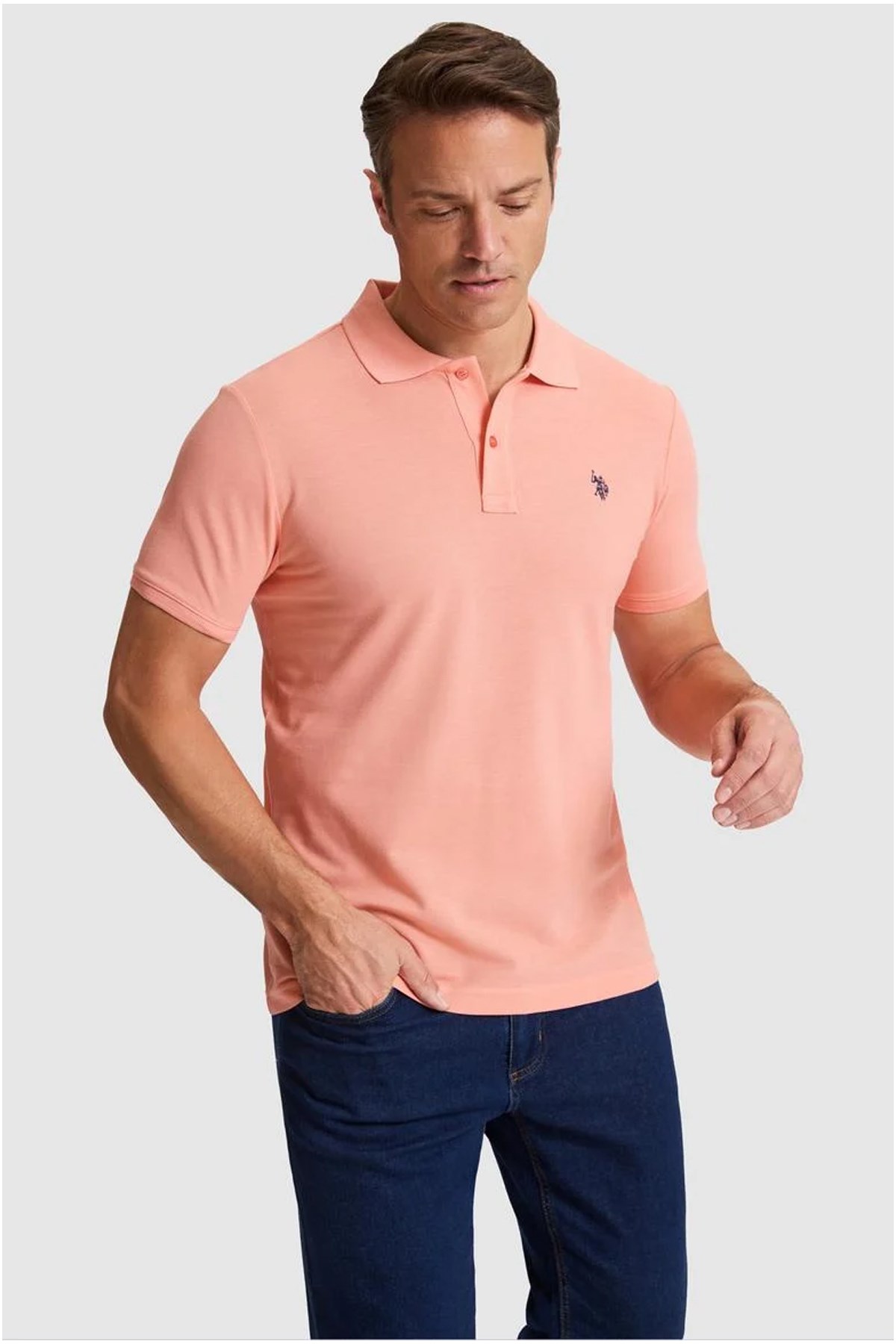U.S. Polo Assn. Erkek Tişört 50322347-VR204