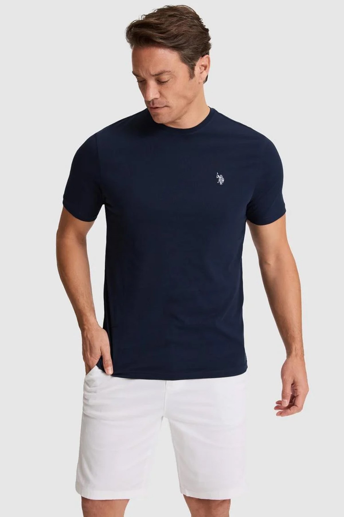 U.S. Polo Assn. Erkek Tişört 50322518-VR033