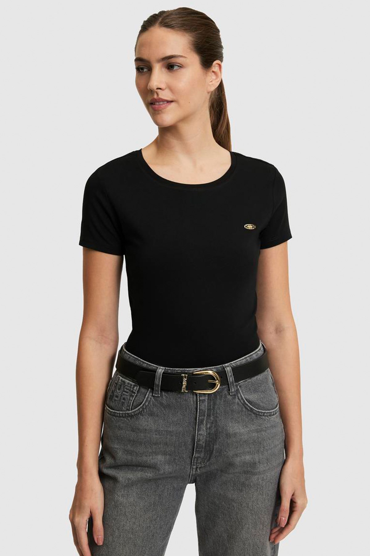 U.S. Polo Assn. Kadın Tişört 50321809-VR046