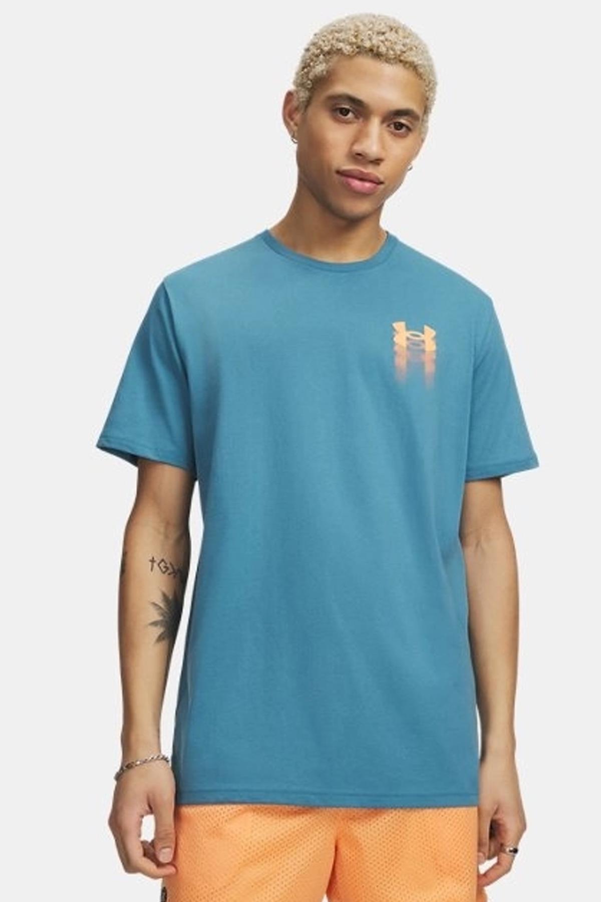 Under Armour Blur Logo Erkek Tişört 6009245-466