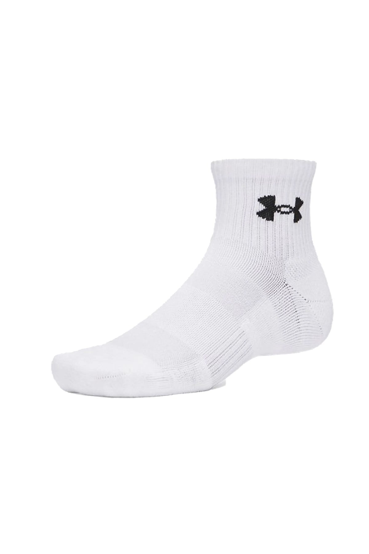 Under Armour Performance Cotton 3P Qtr Unisex Çorap 6009686-100