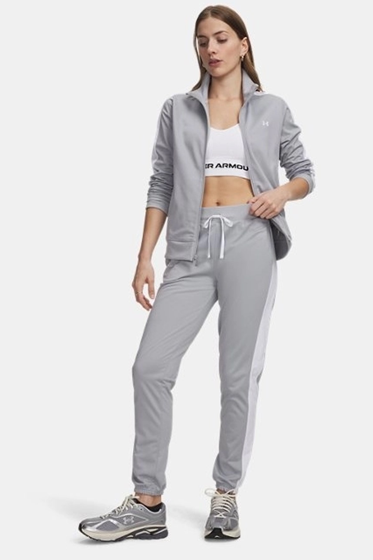 Under Armour Tricot Tracksuit Kadın Eşofman Takımı 1365147-012
