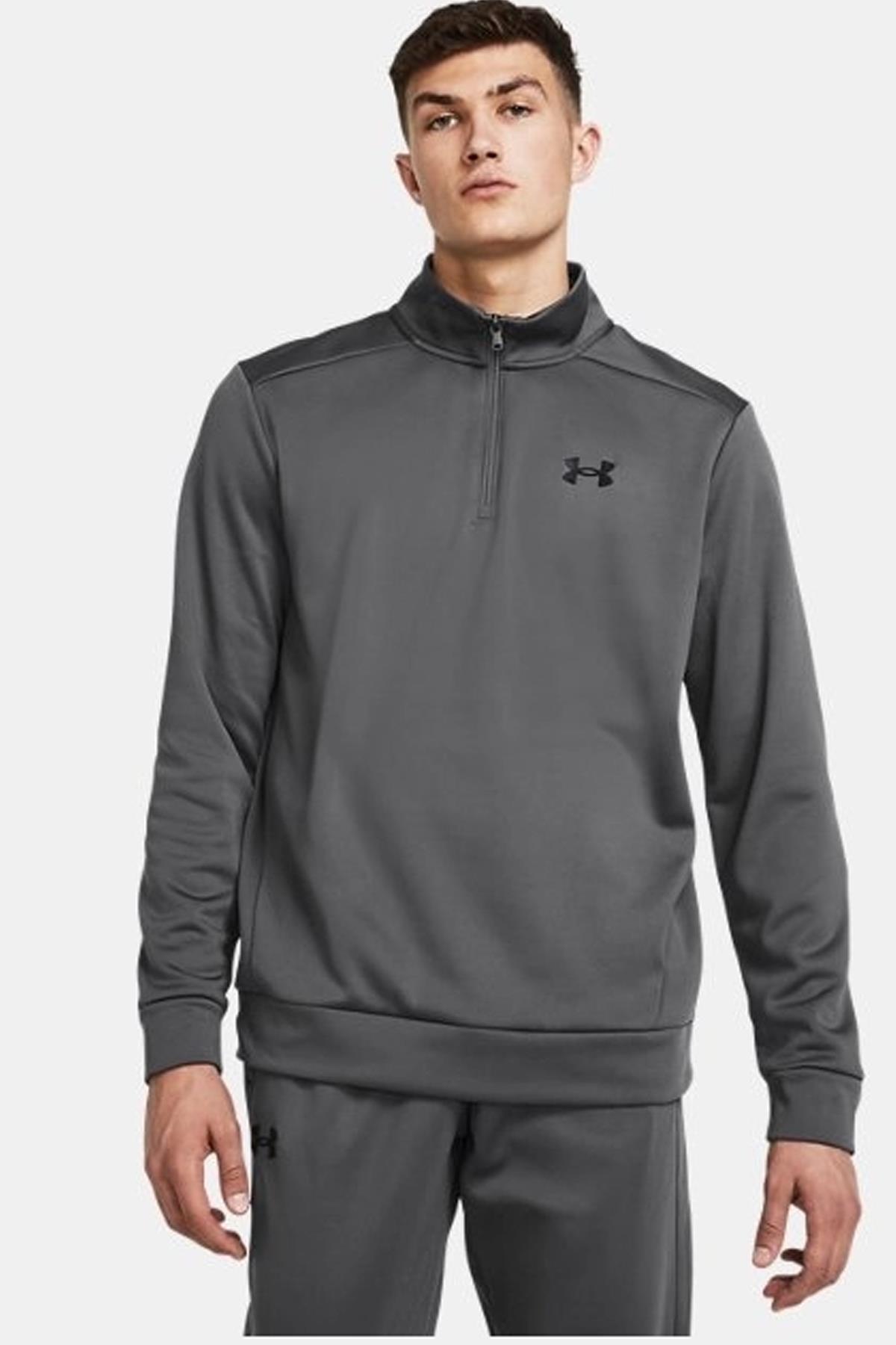 Under Armour UA Armour Fleece 1/4 Zip Erkek Sweatshirt
