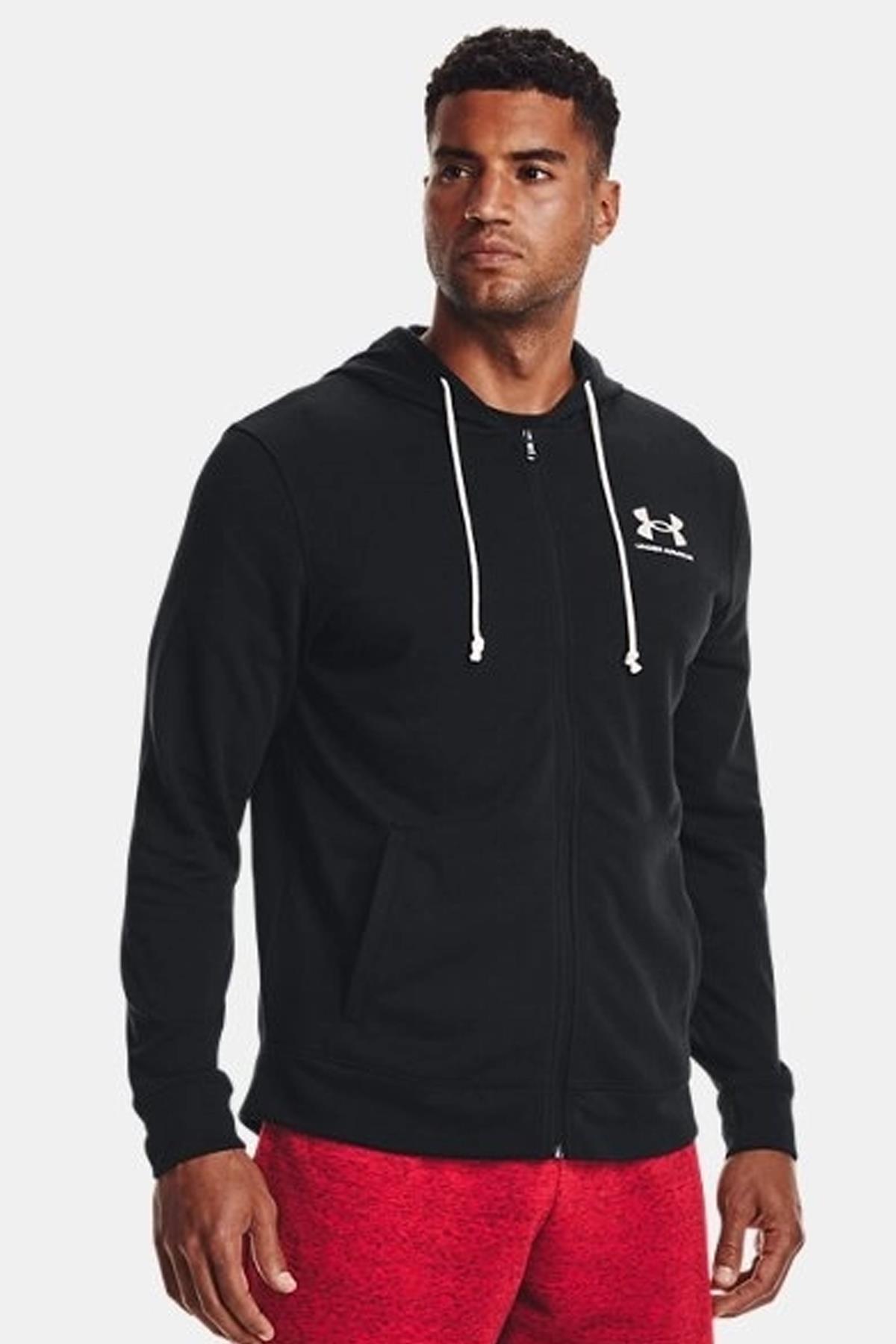 Under Armour Ua Rival Terry Lc Fz Erkek Ceket 1370409-001