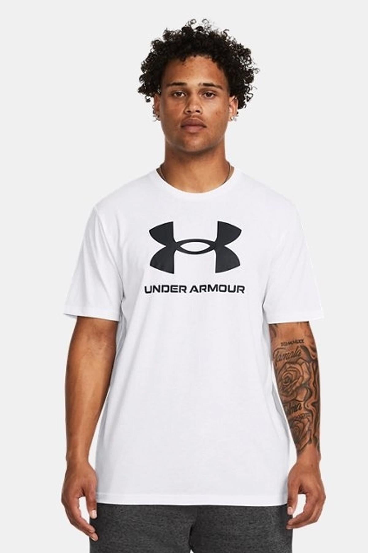 Under Armour Ua Sportstyle Logo Update Erkek Tişört 1382911-100