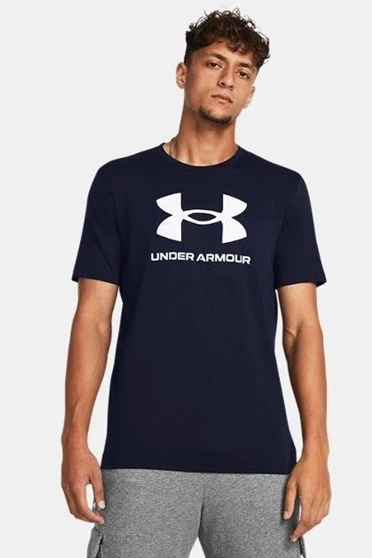 Under Armour Ua Sportstyle Logo Update Erkek Tişört 1382911-408