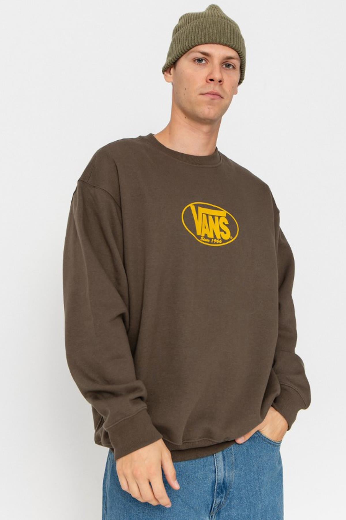 Vans Classic Oval Crew Erkek Sweatshirt