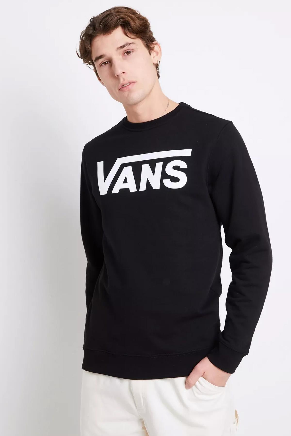 Vans Classic Vans Crew-B Erkek Sweat VN0A7Y3UBLK1