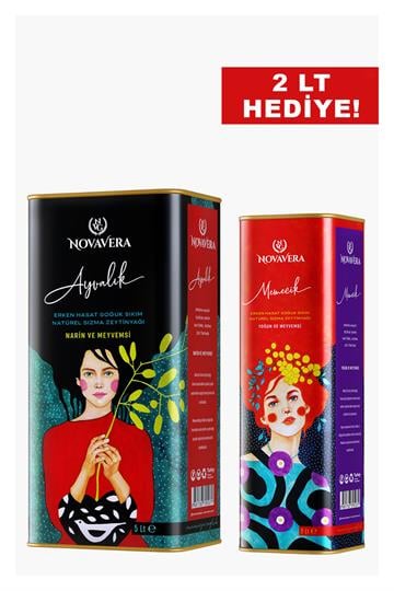 Nova Vera 5 Litre Ayvalık Alana 2 Litre Memecik Hediye