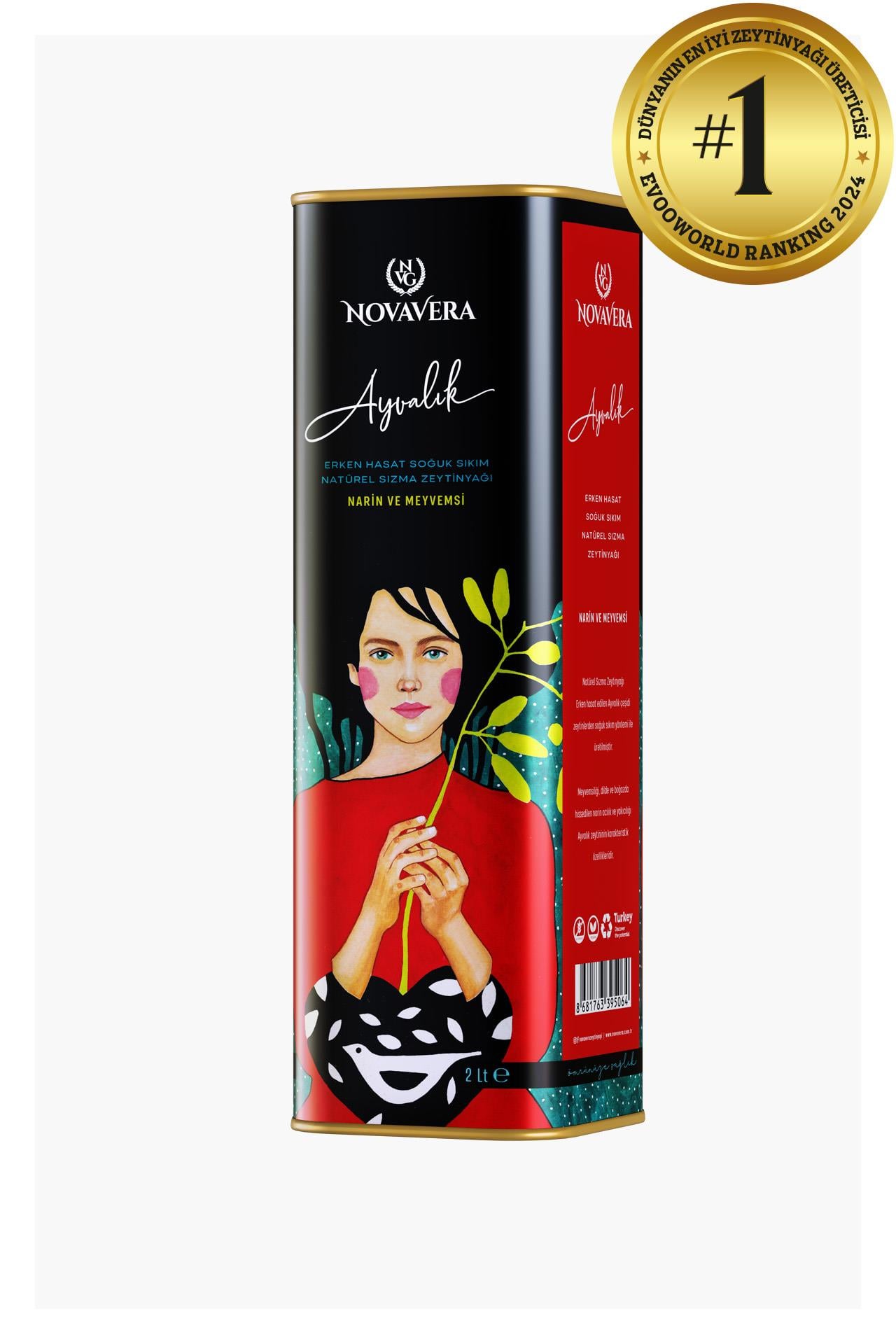 Ayvalık Erken Hasat Natürel Sızma Zeytinyağı 2 lt