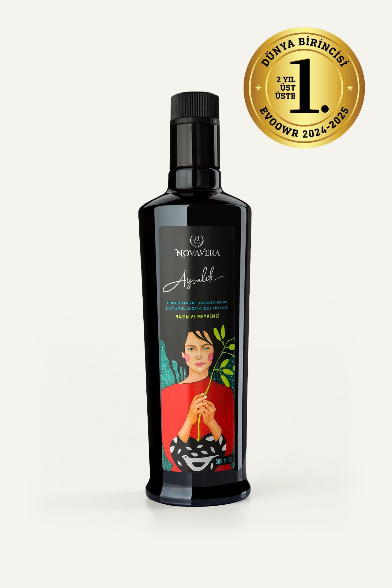 Ayvalık Erken Hasat Natürel Sızma Zeytinyağı 500 ml