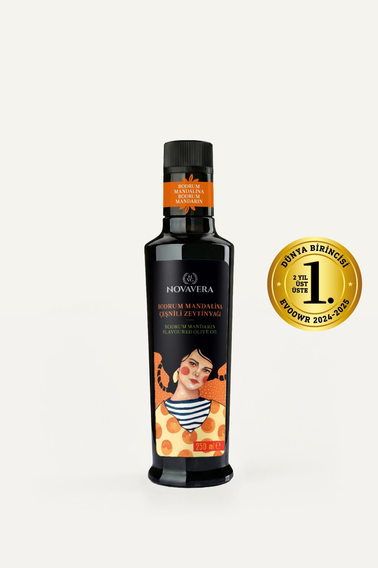 Bodrum Mandalina Çeşnili Zeytinyağı 250 ml
