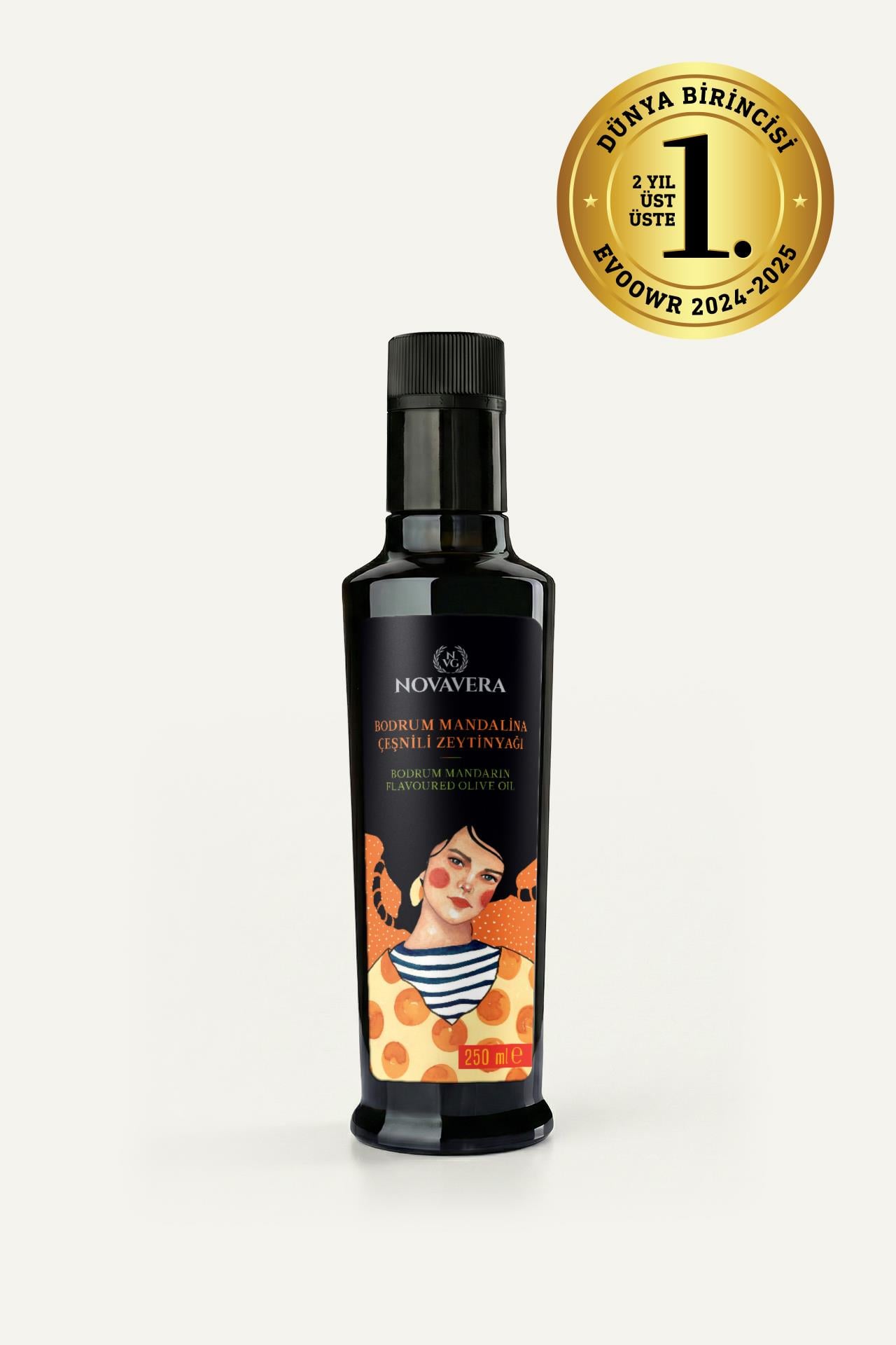 Bodrum Mandalinası Çeşnili Zeytinyağı 250 ml