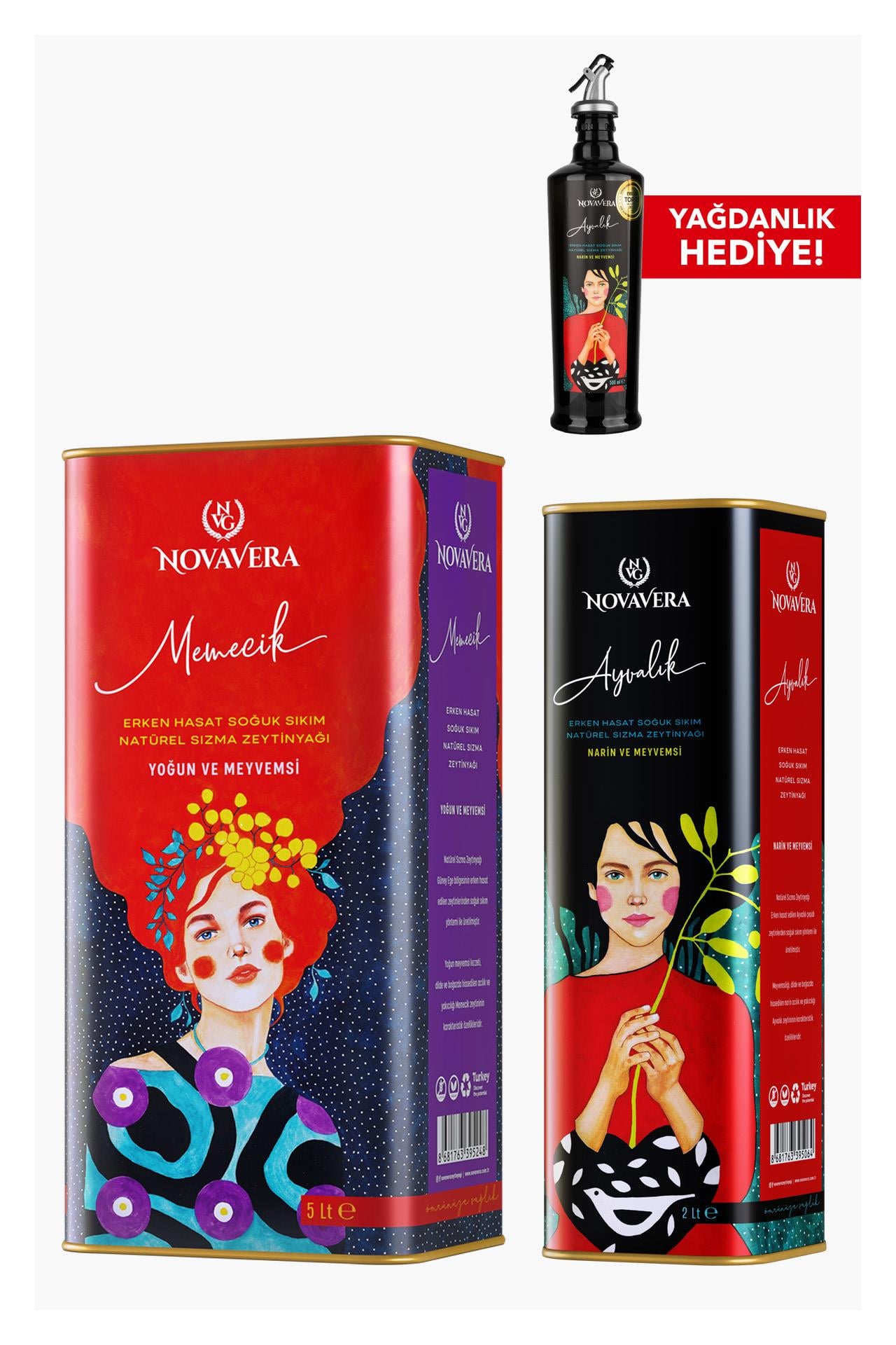 Nova Vera Yaz Paketi (Memecik 5L + Ayvalık 2L)