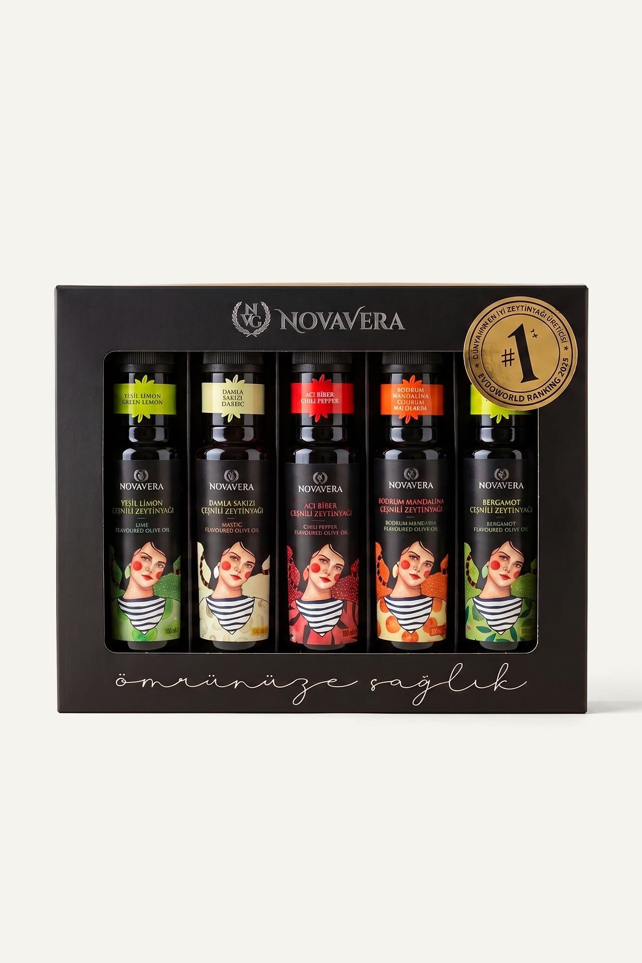 Novavera Çeşnili Hediye Seti 5x100 ml