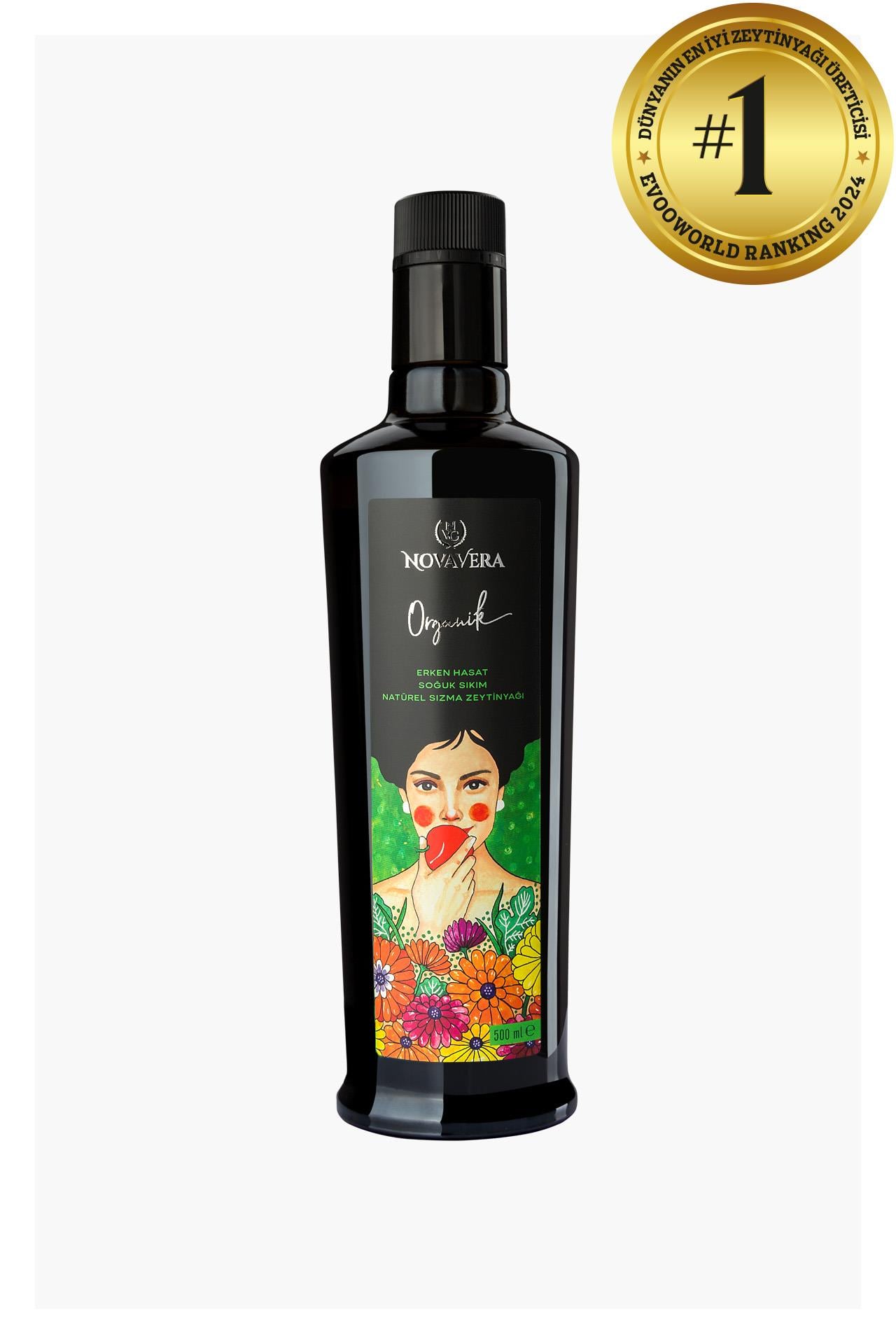 Organik Erken Hasat Naturel Sızma Zeytinyağı 500 ml