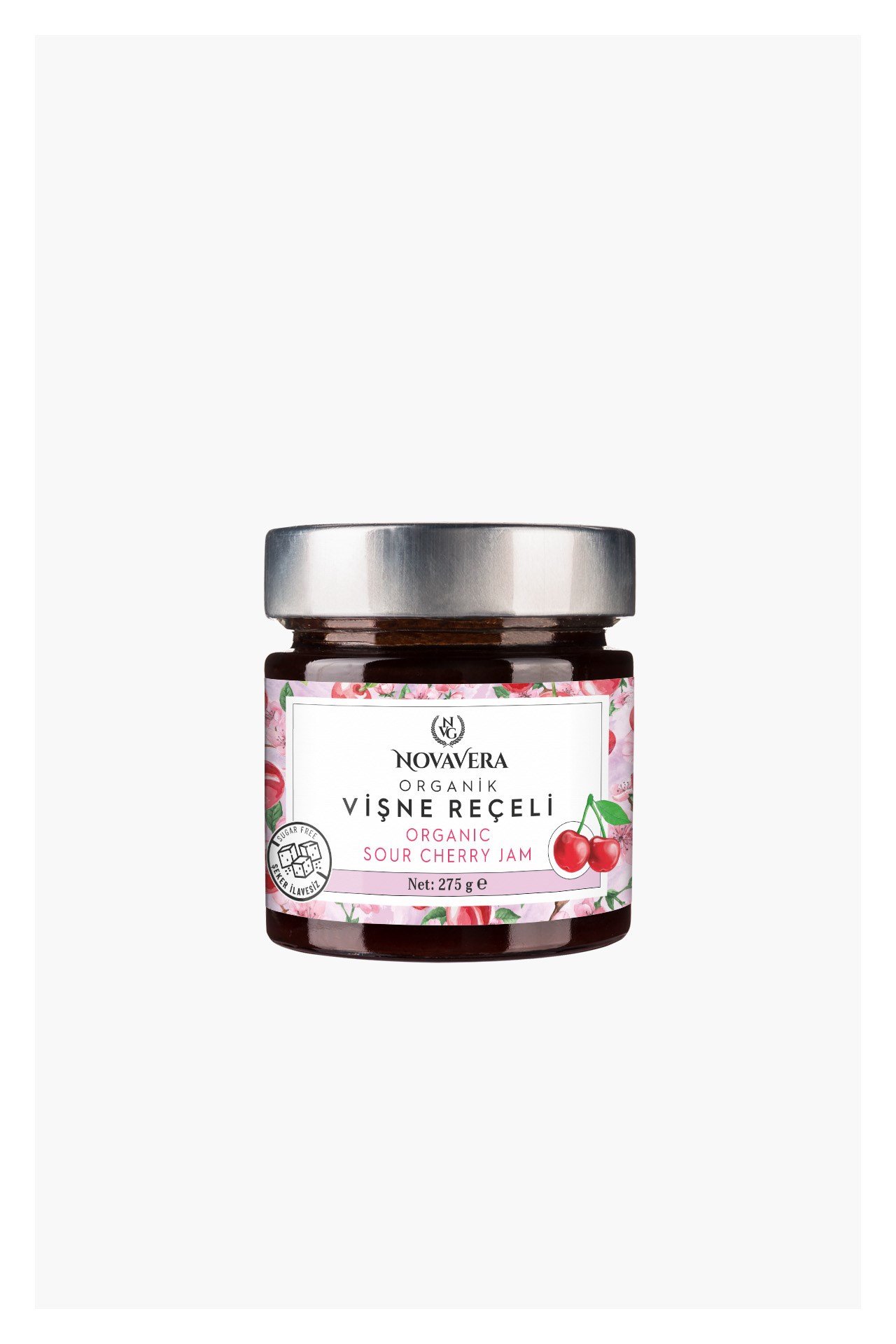 Organik Vişne Reçeli 275 gr