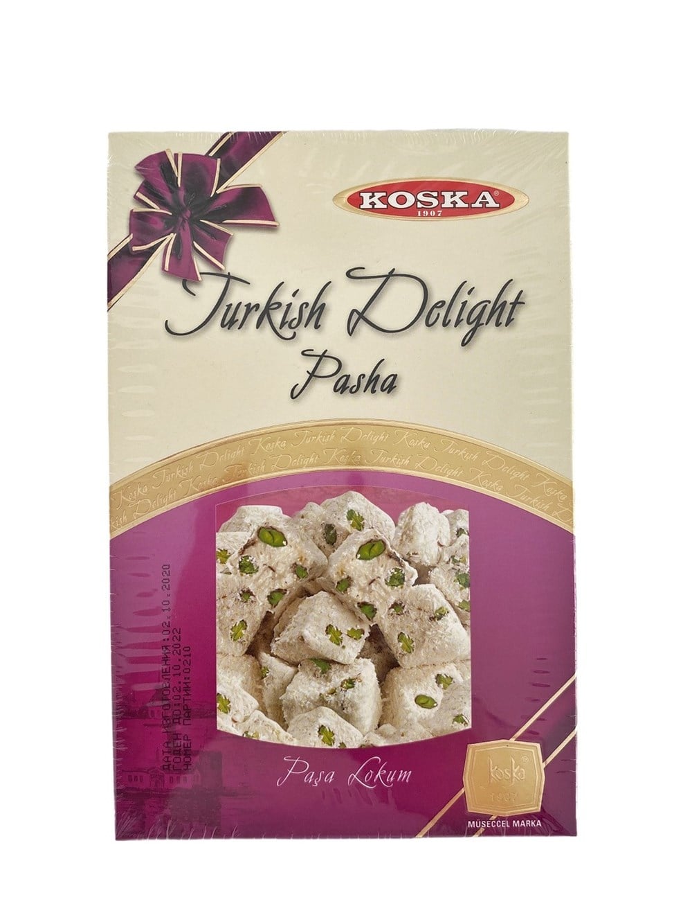 TURKISH DELIGHT PASHA PISTACHIO