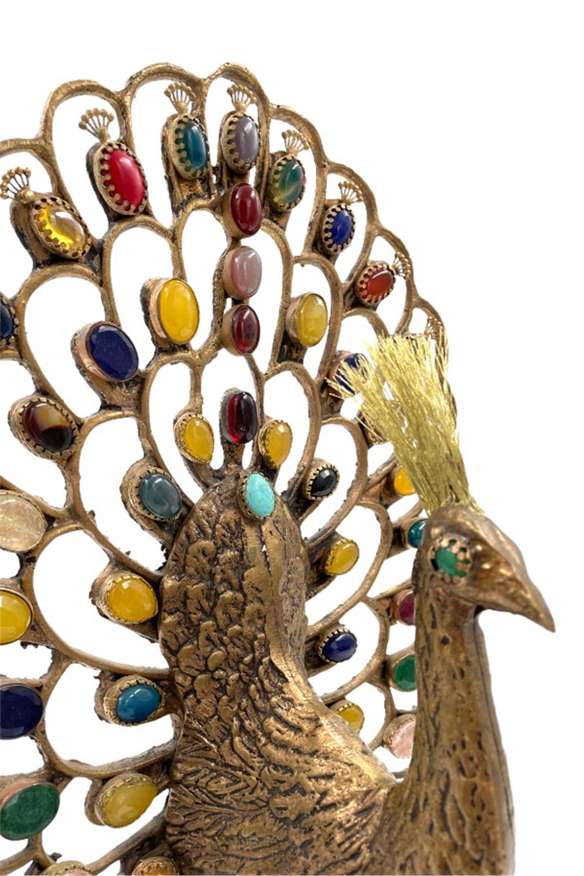 Tanrıkulu Bakırcılık | Tavus Kusu Biblo Doğal Taşlı Bronz El İşçiliği  Antika | Antika Osmanlı Saray Ürünleri | Türkiyenin En Büyük Bakır El  Sanatları Mağazası