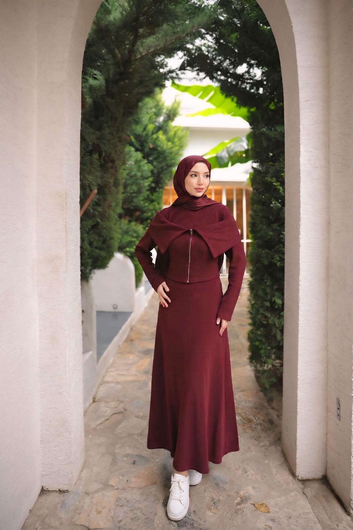 ELBİSE - BORDO