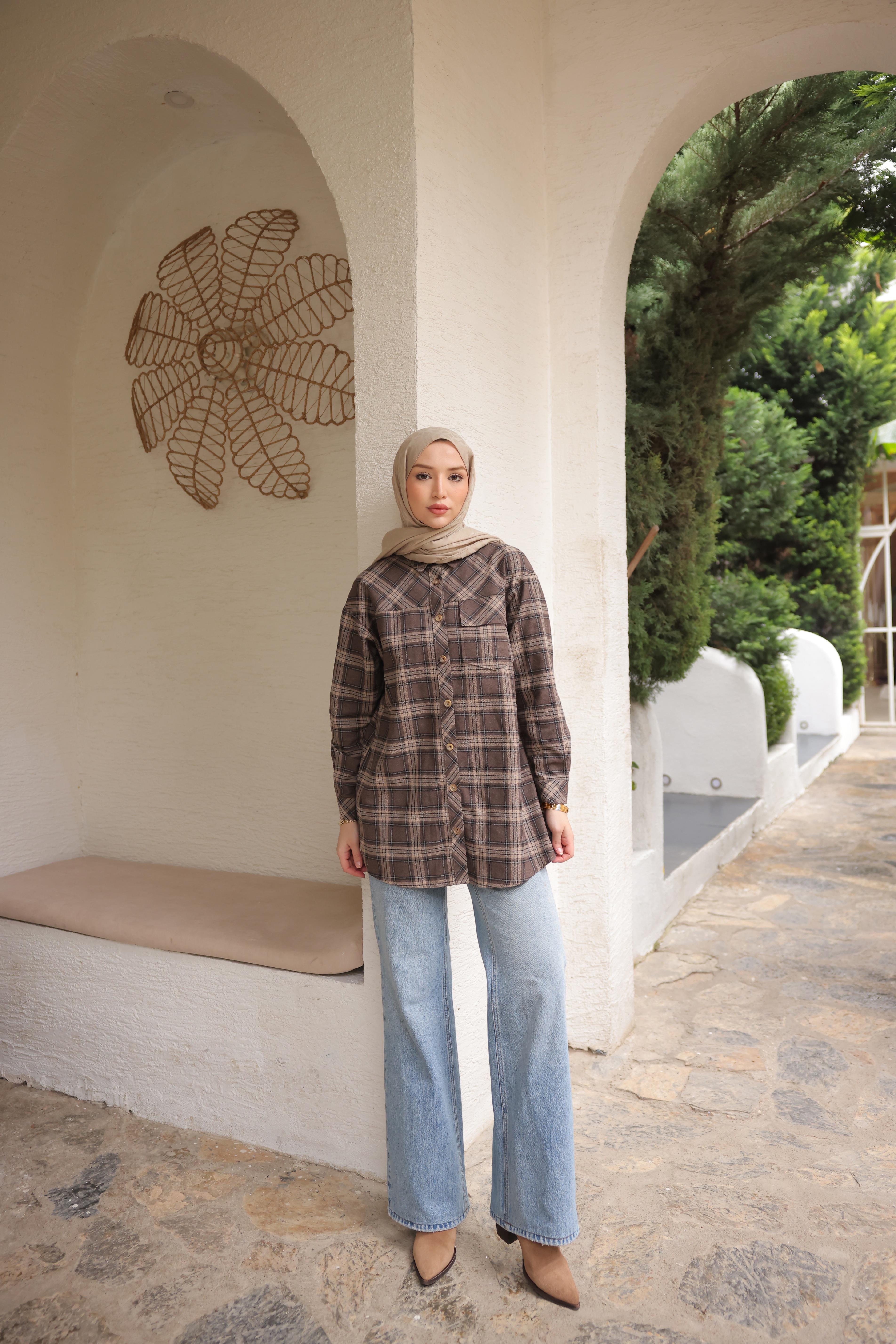 KAPÜŞONLU GÖMLEK - BEJ