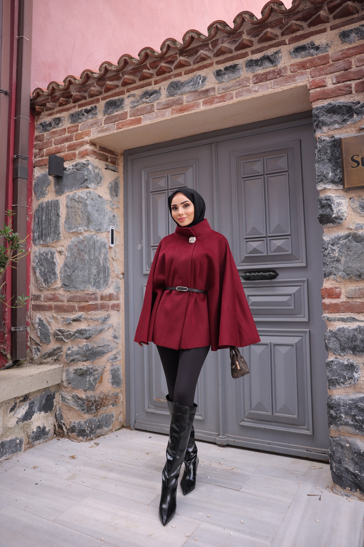 KAŞE PANÇO - BORDO