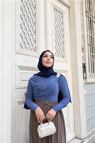 BLUZ - İNDİGO