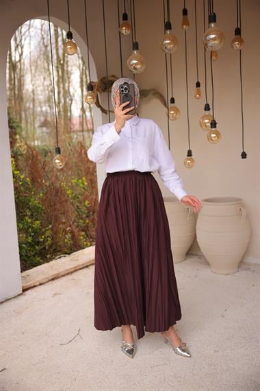 Etek - (Std-Std) - 71268 - Bordo