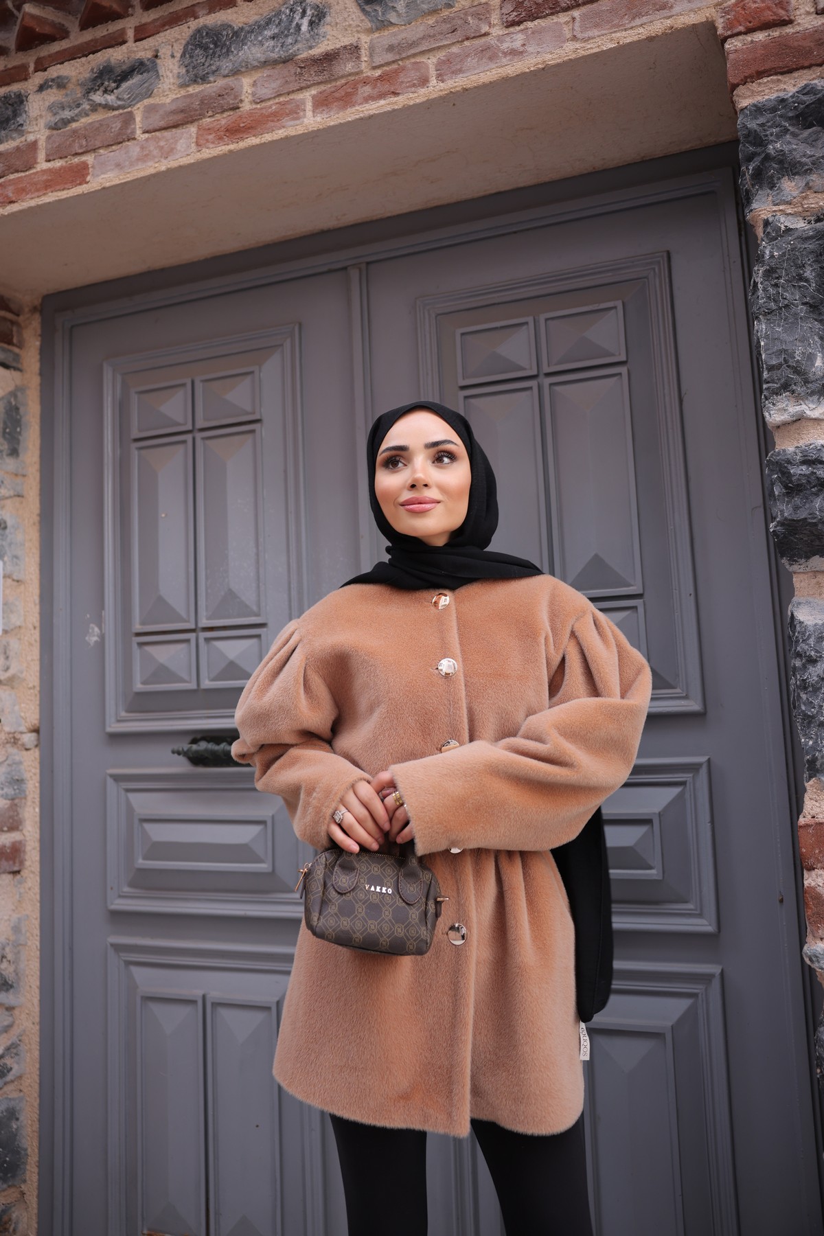 FOK KAŞE CEKET - CAMEL
