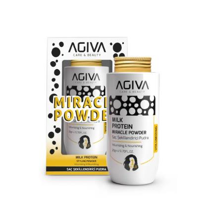 Agiva Beauty Care Milk Protein Saç Şekillendirici Pudra Wax 20 gr