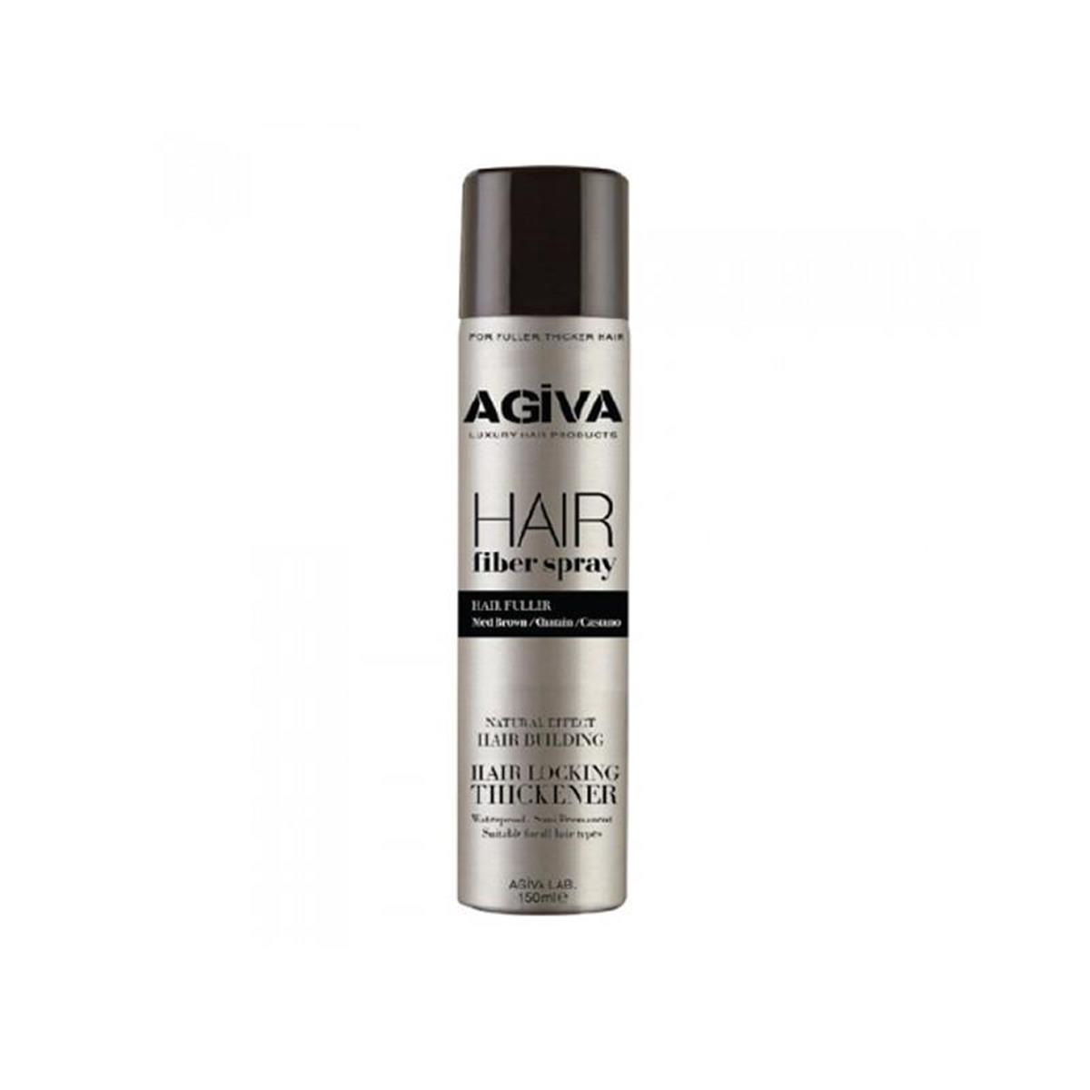 Agiva Hair Fiber Sprey 150 ML Mat Brown
