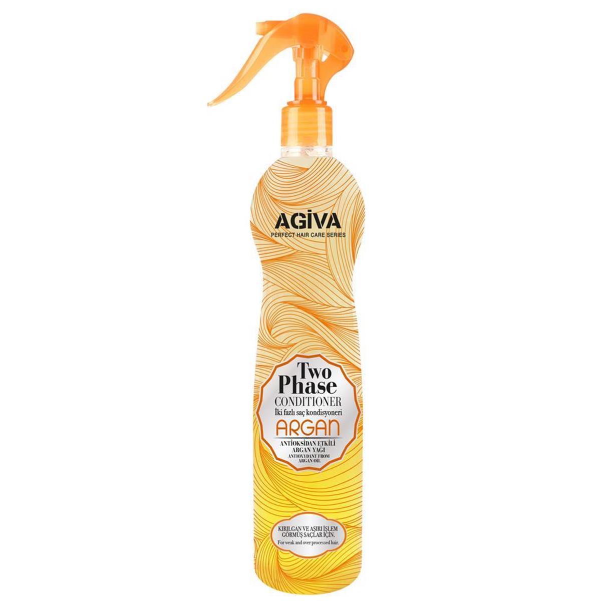 Agiva İki Fazlı Fön Suyu 400 ML (Argan)
