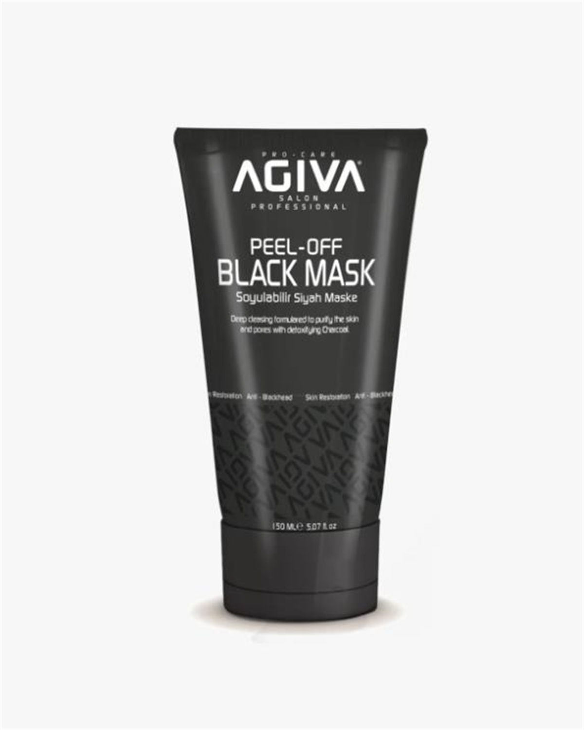 Agiva Soyulabilir Siyah  Maske 150 ML